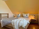 Schlafzimmer - Pension Hirschburg Apartment 1 - Klockenhagen - Top-Hundeurlaub