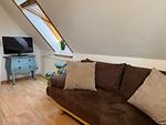 Wohnzimmer - Pension Hirschburg Apartment 7 - Altheide - Top-Hundeurlaub