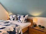 Schlafzimmer - Pension Hirschburg Apartment 7 - Altheide - Top-Hundeurlaub