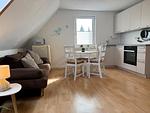 Wohnzimmer - Pension Hirschburg Apartment 7 - Altheide - Top-Hundeurlaub