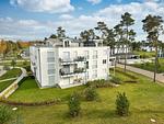 Vogelperspektive - Apartment "Wikinger Exklusiv" mit Haffblick und Kamin - Top-Hundeurlaub