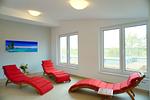 Sauna - Apartment "Wikinger Exklusiv" mit Haffblick und Kamin - Top-Hundeurlaub