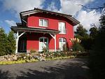 Ferienhaus Rubin - Modernes Ferienhaus mit 3 Schlafzimmern, Kamin und Sauna - Top-Hundeurlaub