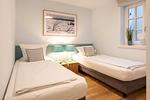 Schlafzimmer - LH Strandgeflüster, App.1 - Top-Hundeurlaub