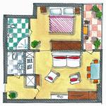 Grundriss - 1406 - Top-Hundeurlaub