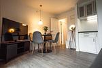 Wohnzimmer - Ferienwohnung Deichkoje 6 Dagebüll - Top-Hundeurlaub