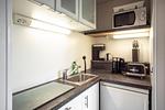 Küche / Küchenzeile - Ferienwohnung Deichkoje 6 Dagebüll - Top-Hundeurlaub
