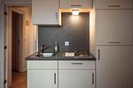 Küche / Küchenzeile - Ferienwohnung Deichkoje 3 Dagebüll - Top-Hundeurlaub