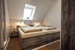 Schlafzimmer - Ferienwohnung Deichkoje 3 Dagebüll - Top-Hundeurlaub