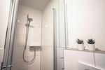 Badezimmer - Ferienwohnung Deichkoje 3 Dagebüll - Top-Hundeurlaub