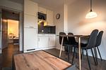 Küche / Küchenzeile - Ferienwohnung Deichkoje 1 Dagebüll - Top-Hundeurlaub
