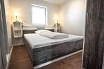 Schlafzimmer - Ferienwohnung Deichkoje 1 Dagebüll - Top-Hundeurlaub