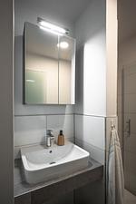 Badezimmer - Ferienwohnung Deichkoje 1 Dagebüll - Top-Hundeurlaub