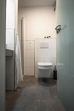 Badezimmer - Ferienwohnung Deichkoje 1 Dagebüll - Top-Hundeurlaub