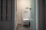 Badezimmer - Ferienwohnung Deichkoje 1 Dagebüll - Top-Hundeurlaub