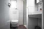 Badezimmer - Ferienwohnung  Deichkoje 2 Dagebüll - Top-Hundeurlaub