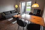 Wohnzimmer - Ferienwohnung  Deichkoje 2 Dagebüll - Top-Hundeurlaub