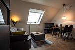 Wohnzimmer - Ferienwohnung Deichkoje 4 Dagebüll - Top-Hundeurlaub