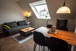 Wohnzimmer - Ferienwohnung Deichkoje 4 Dagebüll - Top-Hundeurlaub