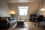 Wohnzimmer - Ferienwohnung Deichkoje 4 Dagebüll - Top-Hundeurlaub