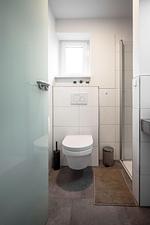 Badezimmer - Ferienwohnung Deichkoje 4 Dagebüll - Top-Hundeurlaub
