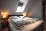 Schlafzimmer - Ferienwohnung Deichkoje 5 Dagebüll - Top-Hundeurlaub