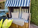 Terrasse - Haus Küstentraum Lüttje Glück - Top-Hundeurlaub