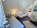 Schlafzimmer - Haus Küstentraum Lüttje Glück - Top-Hundeurlaub