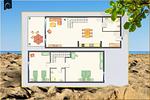 Grundriss - Ostseeparadies - Top-Hundeurlaub