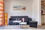 Wohnzimmer - Ferienhaus Ostseeparadies mit 2 Bädern und Terrasse - der Strand ist nur 800 Meter entfernt - Top-Hundeurlaub