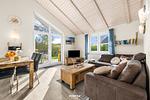 Wohnzimmer - Ferienhaus Tingeltuthus Dagebüll - Top-Hundeurlaub