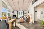 Wohnzimmer - Ferienhaus Tingeltuthus Dagebüll - Top-Hundeurlaub