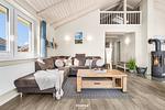 Wohnzimmer - Ferienhaus Tingeltuthus Dagebüll - Top-Hundeurlaub