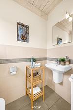 Gäste-WC - Ferienhaus Tingeltuthus Dagebüll - Top-Hundeurlaub
