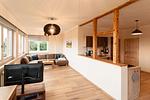 FB01_Haus Falkenhagen 11_Wohnzimmer 01b - Naturpur Ferienhaus - Top-Hundeurlaub