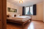 FB01_Haus Falkenhagen 11_Schlafzimmer 2 - Naturpur Ferienhaus - Top-Hundeurlaub