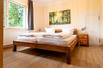 FB01_Haus Falkenhagen 11_Schlafzimmer 3 - Naturpur Ferienhaus - Top-Hundeurlaub