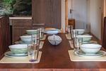 FB01_Haus Falkenhagen 11_Esstisch 02 - Naturpur Ferienhaus - Top-Hundeurlaub