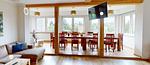 FB01_Haus Falkenhagen 11_Esstisch 01 - Naturpur Ferienhaus - Top-Hundeurlaub