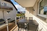 Ferienwohnung Deichblick Zingst Balkon - Ferienwohnung DEICHBLICK 200m zum Strand Zingst Darß - Top-Hundeurlaub