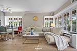 Wohnzimmer - Ferienhaus Cäcilienhof Ost Kampen auf Sylt - Top-Hundeurlaub