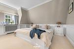 Schlafzimmer - Ferienhaus Cäcilienhof Ost Kampen auf Sylt - Top-Hundeurlaub