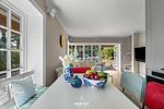 Wohnzimmer - Ferienhaus Cäcilienhof Ost Kampen auf Sylt - Top-Hundeurlaub