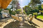Terrasse - Ferienhaus Cäcilienhof Ost Kampen auf Sylt - Top-Hundeurlaub