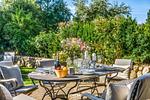 Terrasse - Ferienhaus Cäcilienhof Ost Kampen auf Sylt - Top-Hundeurlaub