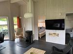 Wohnzimmer - Ferienhaus Strandpark 2 - Top-Hundeurlaub