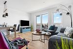 Wohnzimmer - Ferienwohnung Undine, App. 26 Olpenitz - Top-Hundeurlaub