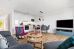 Wohnzimmer - Ferienwohnung Undine, App. 26 Olpenitz - Top-Hundeurlaub