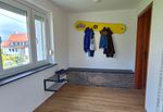 Flur zum Ferienhaus - Ferienhaus Familien-Idyll Bibertalblick - Top-Hundeurlaub