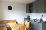 Ansicht der Küche - Ferienhaus Familien-Idyll Bibertalblick - Top-Hundeurlaub